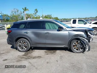 2023 Infiniti QX60 Luxe with VIN 5N1DL1FR1PC364789, listed as a IAAI auction lot 41833310 with 18,655 mi miles and . Bid and sale history available at DreamBid. Image 13.