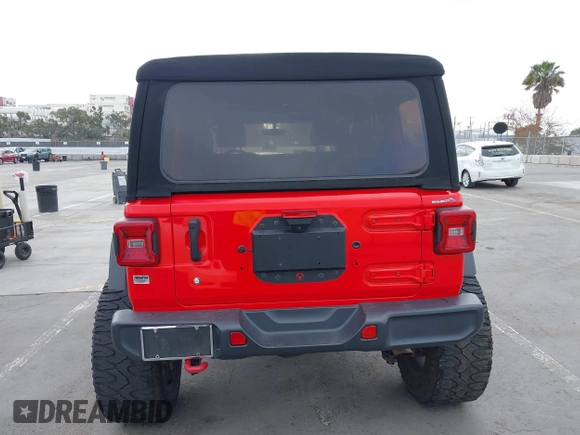 2018 Jeep Wrangler Unlimited Rubicon с VIN 1C4HJXFG4JW156506, выставлен на аукционе IAAI как лот 42246880 с пробегом 57 062 миль миль и . История ставок и продаж доступна на DreamBid. Изображение 16.