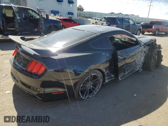 2017 Ford Mustang GT with VIN 1FA6P8CF0H5250508, listed as a Copart auction lot 53699755 with 80,288 mi miles and Salvage title. Bid and sale history available at DreamBid. Image 3.