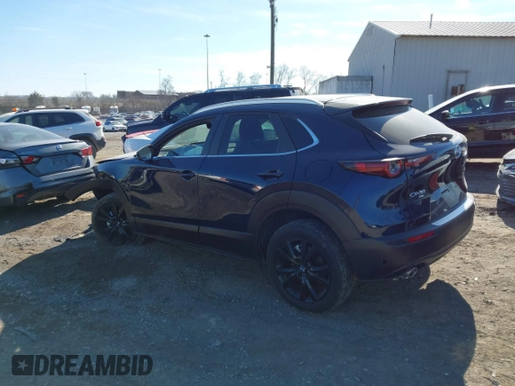 2025 Mazda CX-30 2.5 S Select Sport with VIN 3MVDMBBM5SM760652, listed as a IAAI auction lot 41445077 with 2,577 mi miles. Bid and sale history available at carsss.com. Image 3.