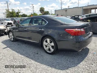 2011 Lexus LS 460 with VIN JTHBL5EF1B5101711, listed as a Copart auction lot 62313825 with 45,985 mi miles and Non repairable. Bid and sale history available at DreamBid. Image 2.
