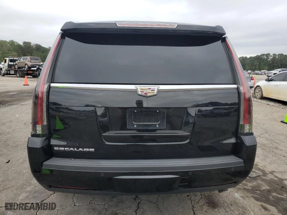 2016 Cadillac Escalade Luxury Collection with VIN 1GYS3BKJ5GR382107, listed as a Copart auction lot 79817354 with 99,577 mi miles and Salvage Title. Bid and sale history available at carsss.com. Image 6.