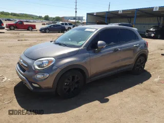 2016 FIAT 500X Trekking with VIN ZFBCFXCT7GP438562, listed as a Copart auction lot 60483465 with 160,991 mi miles and Salvage title. Bid and sale history available at DreamBid. Image 1.
