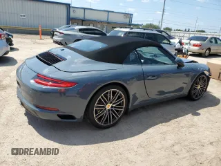 2017 Porsche 911 Carrera with VIN WP0CA2A90HS142156, listed as a Copart auction lot 65839223 with 23,737 mi miles. Bid and sale history available at carsss.com. Image 3.