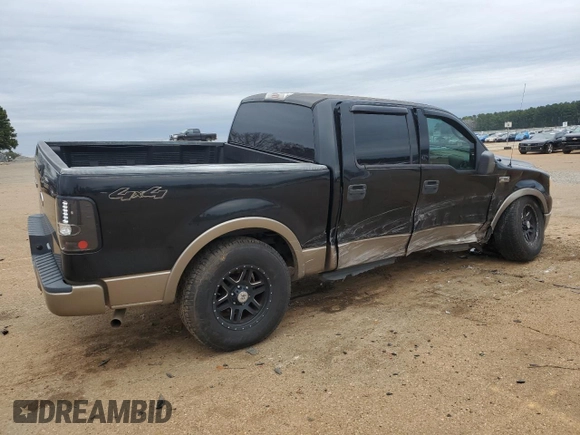 2004 Ford F-150 XLT with VIN 1FTPW14514KD76595, listed as a Copart auction lot 45578595 with 199,768 mi miles and Salvage Title. Bid and sale history available at carsss.com. Image 3.