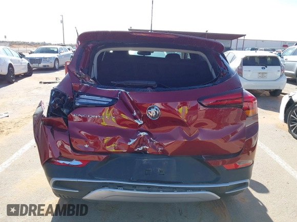 2023 Buick Encore GX Preferred with VIN KL4MMBS29PB109145, listed as a IAAI auction lot 41999994 with 28,405 mi miles and . Bid and sale history available at DreamBid. Image 16.