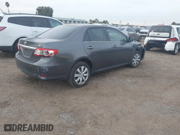 2013 Toyota Corolla L with VIN 5YFBU4EE0DP198647, listed as a IAAI auction lot 41019337 with 155,749 mi miles and . Bid and sale history available at DreamBid. Image 4.
