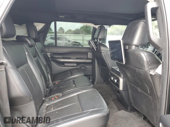 2021 Ford Expedition Max XLT with VIN 1FMJK1HT0MEA73845, listed as a Copart auction lot 55335385 with 57,420 mi miles and Salvage title. Bid and sale history available at DreamBid. Image 11.