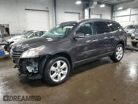 2017 Chevrolet Traverse LT with VIN 1GNKVGKD0HJ187014, listed as a Copart auction lot 48007365 with 97,987 mi miles and Salvage Title. Bid and sale history available at DreamBid. Image 1.
