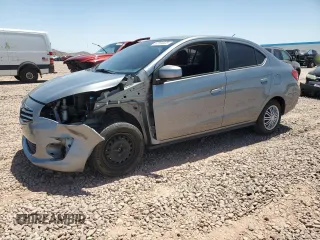 2019 Mitsubishi Mirage ES z VIN ML32F3FJ8KHF12155, wystawiony jako Copart lot #56764025 z przebiegiem 56 093 mil mil oraz Szkody całkowita. Historia ofert i sprzedaży dostępna na DreamBid. Obrazek 1.