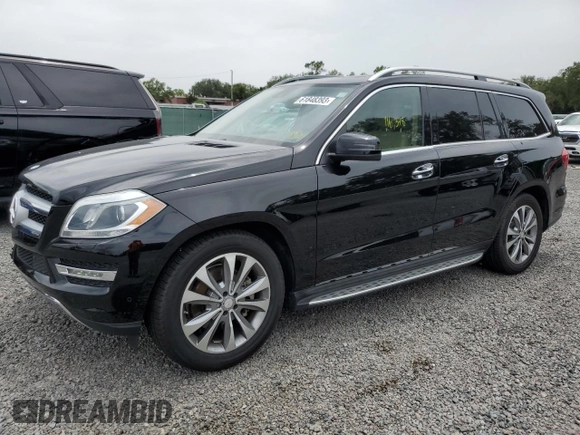 2015 Mercedes-Benz GL-Class GL 450 with VIN 4JGDF6EE1FA539507, listed as a Copart auction lot 61848393 with 116,378 mi miles. Bid and sale history available at carsss.com. Image 1.