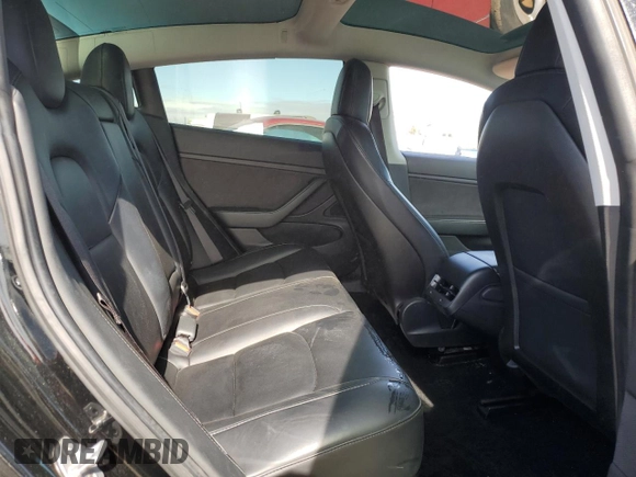 2019 Tesla Model 3 Mid Range with VIN 5YJ3E1EAXKF311719, listed as a Copart auction lot 44570825 with 143,034 mi miles and Salvage Title. Bid and sale history available at carsss.com. Image 10.