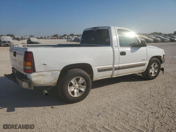 2000 Chevrolet Silverado 1500 with VIN 1GCEC14W2YE209210, listed as a Copart auction lot 76048094 with 0 mi miles and Salvage Title. Bid and sale history available at carsss.com. Image 3.
