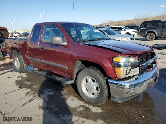 2007 Chevrolet Colorado LT w/1LT with VIN 1GCCS19E778246017, listed as a Copart auction lot 48235635 with 189,190 mi miles and Salvage Title. Bid and sale history available at carsss.com. Image 4.