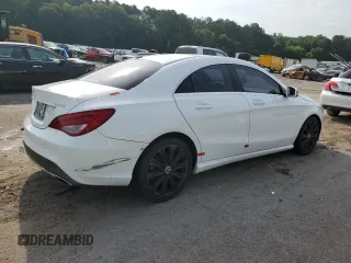 2018 Mercedes-Benz CLA 250 with VIN WDDSJ4GBXJN639792, listed as a Copart auction lot 62102235 with 96,261 mi miles and Salvage title. Bid and sale history available at DreamBid. Image 3.