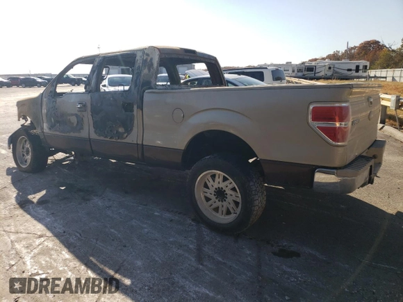 2010 Ford F-150 XL with VIN 1FTFW1EV7AFD53711, listed as a Copart auction lot 76957464 with 0 mi miles and Salvage Title. Bid and sale history available at carsss.com. Image 2.