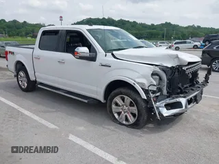 2019 Ford F-150 XL with VIN 1FTEW1E57KFA55172, listed as a IAAI auction lot 42277059 with 160,904 mi miles and . Bid and sale history available at DreamBid. Image 1.