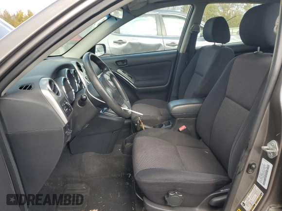 2004 Pontiac Vibe z VIN 5Y2SM648X4Z439496, wystawiony jako Copart lot #75212314 z przebiegiem 159 906 mil mil oraz Czysty tytuł • Clean title. Historia ofert i sprzedaży dostępna na DreamBid. Obrazek 7.