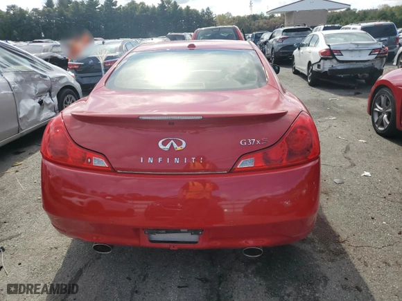 2013 Infiniti G37 Coupe x with VIN JN1CV6ELXDM980777, listed as a Copart auction lot 73559934 with 49,397 mi miles and Non Repairable. Bid and sale history available at carsss.com. Image 6.