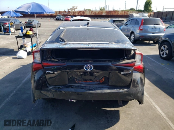 2022 Toyota Prius L Eco with VIN JTDKAMFU7N3178808, listed as a Copart auction lot 55650895 with 40,933 mi miles and Salvage Title. Bid and sale history available at carsss.com. Image 6.