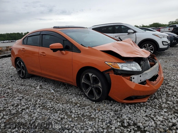 2015 Honda Civic Si z VIN 2HGFB6E51FH701373, wystawiony jako Copart lot #55479555 z przebiegiem Nie podano mil oraz Szkoda całkowita • Salvage title. Historia ofert i sprzedaży dostępna na DreamBid. Obrazek 4.