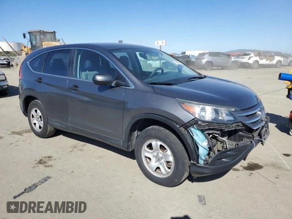 2014 Honda CR-V LX with VIN 2HKRM4H3XEH693624, listed as a Copart auction lot 47069395 with 211,225 mi miles and Salvage Title. Bid and sale history available at carsss.com. Image 4.