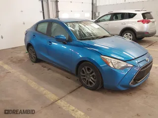 2019 Toyota Yaris Sedan L with VIN 3MYDLBYV4KY510172, listed as a IAAI auction lot 41667012 with 62,464 mi miles. Bid and sale history available at carsss.com. Image 1.