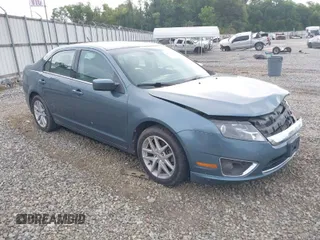 2012 Ford Fusion SEL with VIN 3FAHP0JG1CR106090, listed as a IAAI auction lot 39492904 with 120,721 mi miles. Bid and sale history available at carsss.com. Image 1.
