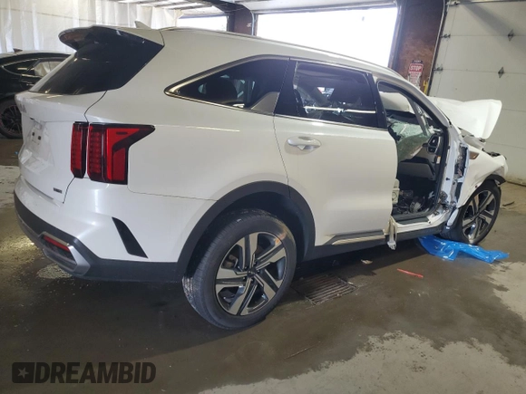 2023 Kia Sorento Hybrid EX with VIN KNDRHDLG9P5141081, listed as a Copart auction lot 65114294 with 0 mi miles and Salvage Title. Bid and sale history available at carsss.com. Image 3.