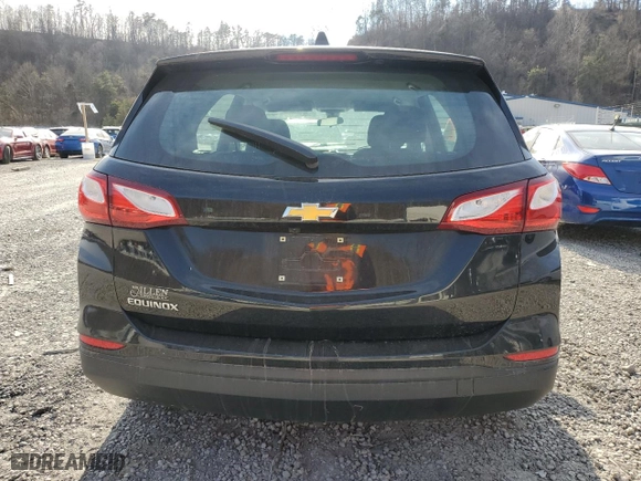 2021 Chevrolet Equinox LS with VIN 2GNAXHEV2M6160226, listed as a Copart auction lot 47630795 with 0 mi miles and Salvage Title. Bid and sale history available at carsss.com. Image 6.