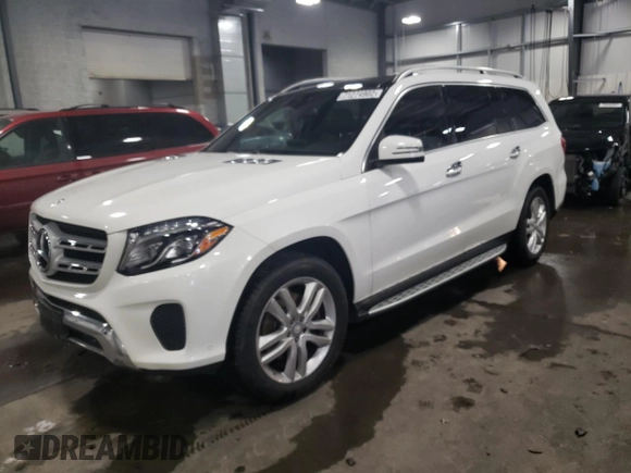 2017 Mercedes-Benz GLS with VIN 4JGDF6EE3HA878837, listed as a Copart auction lot 71274902 with 88,123 mi miles. Bid and sale history available at carsss.com. Image 1.