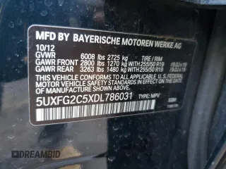 2013 BMW X6 xDrive35i z VIN 5UXFG2C5XDL786031, wystawiony jako Copart lot #42719395 z przebiegiem 95 920 mil mil oraz Szkoda całkowita • Salvage title. Historia ofert i sprzedaży dostępna na DreamBid. Obrazek 13.
