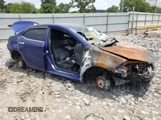2016 Toyota Corolla L with VIN 5YFBURHE3GP566395, listed as a Copart auction lot 59479175 with Not provided miles and Salvage title. Bid and sale history available at DreamBid. Image 4.