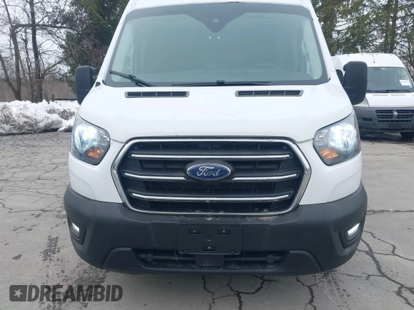2020 Ford Transit Cargo with VIN 1FTBW3XG0LKB42773, listed as a IAAI auction lot 41564980 with 57,124 mi miles and . Bid and sale history available at carsss.com. Image 6.