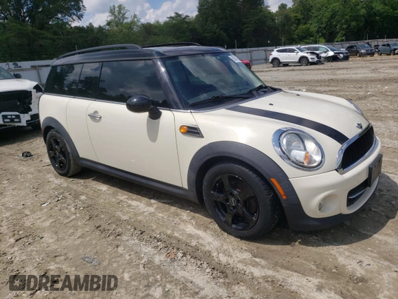 2012 MINI Clubman z VIN WMWZF3C56CT190420, wystawiony jako Copart lot #58381395 z przebiegiem 136 529 mil mil oraz Czysty tytuł • Clean title. Historia ofert i sprzedaży dostępna na DreamBid. Obrazek 4.