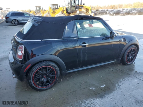 2011 MINI Cooper Convertible with VIN WMWZN3C55BTZ89445, listed as a Copart auction lot 78996404 with 71,821 mi miles and Salvage Title. Bid and sale history available at carsss.com. Image 3.