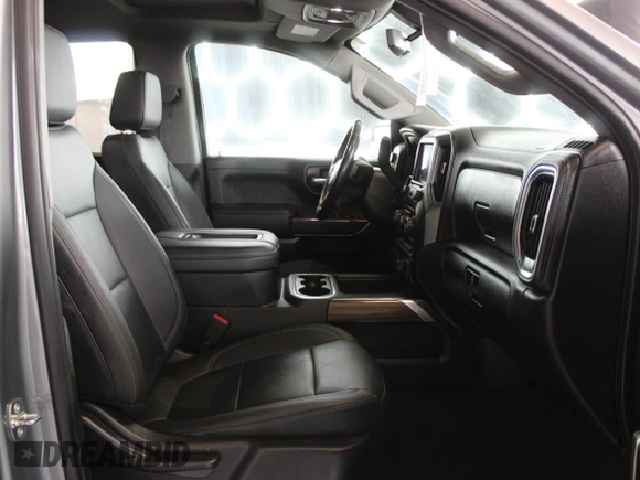2021 Chevrolet Silverado 1500 LT Trail Boss with VIN 1GCPYFEL6MZ260014, listed as a Copart auction lot 53694775 with 38,504 mi miles and Salvage Title. Bid and sale history available at DreamBid. Image 5.