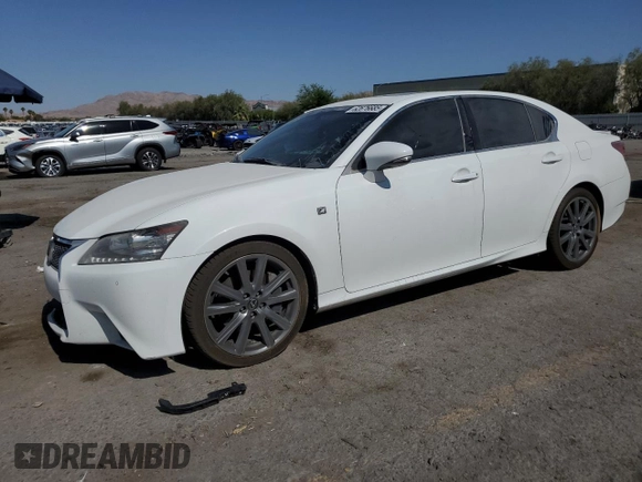 2015 Lexus GS 350 with VIN JTHBE1BL2FA011686, listed as a Copart auction lot 62676685 with 146,673 mi miles and Salvage title. Bid and sale history available at DreamBid. Image 1.