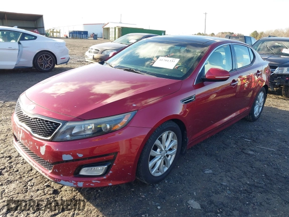 2015 Kia Optima EX with VIN 5XXGN4A75FG364506, listed as a IAAI auction lot 41701331 with 120,412 mi miles. Bid and sale history available at carsss.com. Image 19.