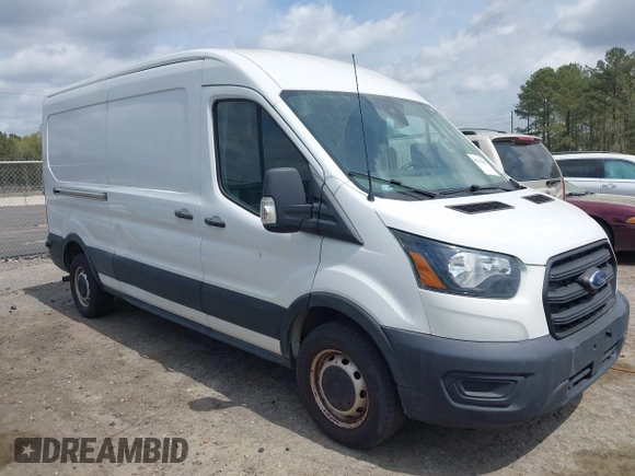 2020 Ford Transit Cargo with VIN 1FTBR1C89LKA08712, listed as a IAAI auction lot 41936401 with 148,343 mi miles and . Bid and sale history available at DreamBid. Image 1.