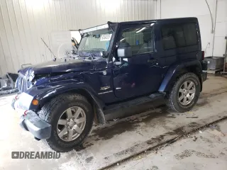 2013 Jeep Wrangler Sahara with VIN 1C4AJWBG4DL504800, listed as a Copart auction lot 60504575 with 166,687 mi miles and Salvage title. Bid and sale history available at DreamBid. Image 1.
