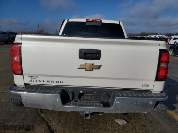 2015 Chevrolet Silverado 1500 LTZ with VIN 3GCUKSEC0FG177789, listed as a Copart auction lot 85991634 with 81,309 mi miles and Salvage Title. Bid and sale history available at carsss.com. Image 6.