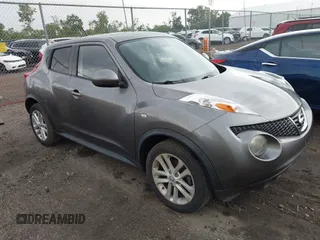 2013 Nissan Juke S with VIN JN8AF5MRXDT205276, listed as a IAAI auction lot 42738259 with 133,692 mi miles and . Bid and sale history available at DreamBid. Image 1.