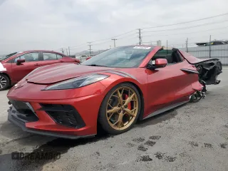 2023 Chevrolet Corvette 2LT with VIN 1G1YB3D40P5102254, listed as a Copart auction lot 52763345 with 28,466 mi miles and Salvage title. Bid and sale history available at DreamBid. Image 1.