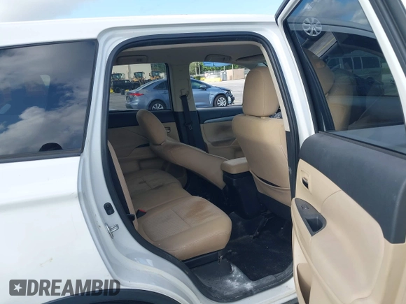 2017 Mitsubishi Outlander SE with VIN JA4AD3A30HZ025100, listed as a IAAI auction lot 42423429 with 205,827 mi miles and . Bid and sale history available at DreamBid. Image 8.