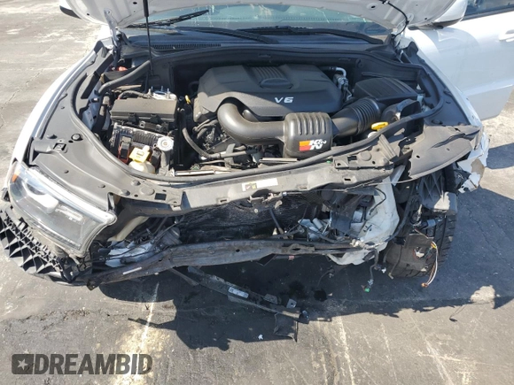 2015 Dodge Durango SXT with VIN 1C4RDJAG2FC240459, listed as a Copart auction lot 55298755 with 126,919 mi miles and Salvage title. Bid and sale history available at DreamBid. Image 12.