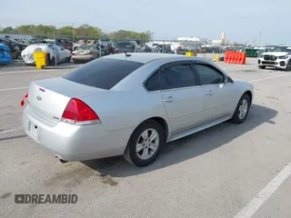 2012 Chevrolet Impala LS Fleet with VIN 2G1WF5E30C1317772, listed as a IAAI auction lot 42017539 with 165,394 mi miles and . Bid and sale history available at DreamBid. Image 4.
