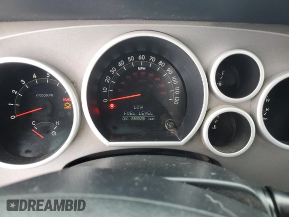 2012 Toyota Tundra 4WD Truck LTD with VIN 5TFHY5F16CX265817, listed as a Copart auction lot 46003885 with 283,525 mi miles and Clean Title. Bid and sale history available at carsss.com. Image 9.