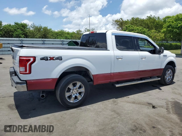 2017 Ford F-150 XL with VIN 1FTFW1EG4HFC12235, listed as a Copart auction lot 61453085 with 161,031 mi miles and Clean title. Bid and sale history available at DreamBid. Image 3.