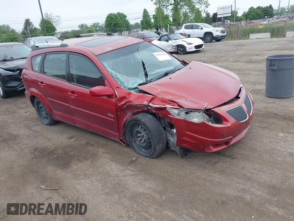 2005 Pontiac Vibe with VIN 5Y2SL63855Z483511, listed as a IAAI auction lot 42303425 with 86,224 mi miles and . Bid and sale history available at DreamBid. Image 1.